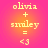 Pixelated text and symbols on a gradient background with no visible animation changes.