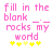 Pixelated pink text on white background with yellow stars below, showing animation where one central star changes from bright yellow to pale yellow.