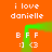 A static image with orange background displaying repeated text and symbols in white pixelated font, framed by a green border.
