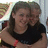 Two people embrace in a pixelated photo on the left, with pink background and black text reading 'Best Friends Forever!!!!' on the right.