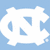A static buddy icon with a light blue background featuring a white 'NC' monogram and the text 'GO HEELS' in black pixelated letters.