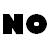 Black text and symbols on white background: 'NO MORE WAR' with peace sign replacing the letter O in 'MORE'.
