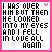 A 4x4 contact sheet of animated frames showing a repeating text-based icon with pink borders and heart symbols, each frame displaying the same phrase in pixelated black text on white background.