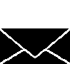 Black envelope-shaped icons with white outlines and blue rectangular sections, arranged in a -like pattern across three