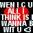 Red heart shapes overlay white text on a black background, with repeated phrases and symbols in a pixelated style.