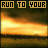 nine showing a sunset over a field with text overlays changing
