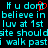Pixelated cyan text on black background with red heart symbol replacing 'o' in 'don't', repeated across four lines.