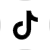 Black stylized musical note symbol on white circular background with gray border.