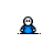 Pixel art character icons arranged in a on gray background, each with distinct clothing colors and facial features