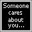 Two side-by-side pixelated text frames on black backgrounds with white borders, displaying sequential phrases in a retro digital font.