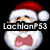 Santa Claus icon with red hat and white beard, text 'LachlanPS3', heart-shaped 'Loves' text, and 'I ❤️ everything' text with red heart symbol.