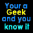 A 48x48 pixel animated contact sheet showing two frames of a text-based buddy icon with color-changing letters on black background.