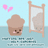 Pixelated cartoon character with brown fur, pink cheeks, and a small black nose stands beside a wooden easel with a blank canvas under a light blue sky with pink hearts.