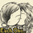 identical anime-style character head icons with brown hair and closed eyes, each paired with yellow text reading 'Each One...' or 'With Time.'