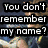 Pixelated anime-style character with overlaid text hints about a name starting with 'S' and a character named Sora