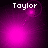 Four- shows 'Taylor' text above a pink-purple gradient background with a glowing circular element moving