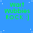 Blue background with white dots, green text reading 'Wart Wubbies ROCK :)' repeated in a pattern across the image