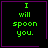 Four identical display green text on black with purple borders; two have small purple symbols in corners