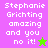 Pixelated text on colored backgrounds with star symbols, showing two distinct color schemes and star colors.