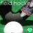 A 48x48 pixel animated contact sheet showing two sequential frames of a field hockey stick and ball animation on a green background with heart symbols.