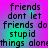 A static digital image displays repeated text on a gradient background with shifting color patterns.