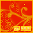 Red and orange pixelated background with swirling patterns, yellow text "HP FAN!" at bottom, animated changing symbols above.