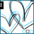 Animated icon with blue and gray abstract wave patterns on white background, text overlays change across frames.