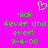 A static pixel art image with a bright pink background, green text reading 'nick dever and ever! 9-4-08', and a white heart symbol at the top center.