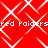 Red background with white diamond lattice pattern and repeated 'red raiders' text in pixelated font.