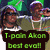 A four- of pixelated images with text overlays: two top show people, one bottom-left shows a musician, and the right is partially visible