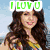 six pixelated images showing a woman with long brown hair in various poses and outfits, each overlaid with text