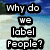 Pixelated text on beach background with blue sky and trees, displaying labels like "Preps?" and "It causes so many issues."