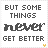 A 5x5 contact sheet of animated frames showing a text-based animation with the phrase "BUT SOME THINGS NEVER GET BETTER" in varying opacity and color states on a white background.