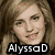 A four- of pixelated character images with overlaid text, each showing a different person's face and name