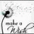A pixelated black-and-white image shows a dandelion with seeds blowing away, accompanied by handwritten Chinese characters below.