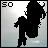 Pixelated silhouette of two figures against a light gray background with text and square icons changing across frames.