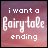 identical pixelated text icons reading 'i want a fairy tale ending' on gradient backgrounds with shifting color accents