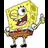 Animated contact sheet of Spongebob Squarepants character in three distinct poses with text elements and a yellow logo, displayed on black background.