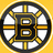 Pixelated circular icon with black outer ring, white quadrants, and gold crossbars surrounding a central black 'B' with gold outline on yellow background.