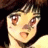 A 48x48 pixel buddy icon featuring a close-up of an anime-style character's face on the left and stylized text reading "Anime IM" with smaller "COM" below it on a black background, presented as a static contact sheet frame.