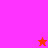 Two pixelated star icons on a split background of bright pink and orange, one red star at top-left, one purple star at bottom-left.
