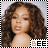 A person with curly brown hair appears in four with a black-and-white checkered border, each showing a different head angle and the text 'BEE' at the bottom