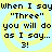 A static image with four identical showing text over a yellow and light blue spiral background