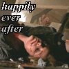A four- shows a person lying down with text overlay; the person's hand position and facial expression change
