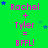Green background with pink text reading 'Rachel + Tyler = BFF!' repeated four times, blue stars scattered across the image.