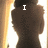 Pixelated image of a person with text "I" above, "love" above, and "Sue" below, set against a bright background with vertical light streaks.