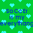 Green background with cyan heart shapes and blue text reading "SoCCer is my everything" repeated across the image.