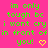 Green pixelated text on bright pink background with yellow heart symbols, repeating identical phrases across two