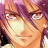 A pixelated anime-style character face on the left side of a contact sheet, with