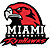 A contact sheet of two animated frames showing a red bird mascot logo with "MIAMI" text and a separate frame displaying the text "CoolBuddy.com" on a blue background.